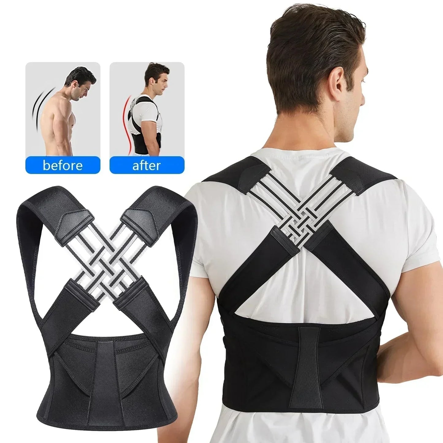 ADDOREE™-Posture Corrector Brace for Men and Women