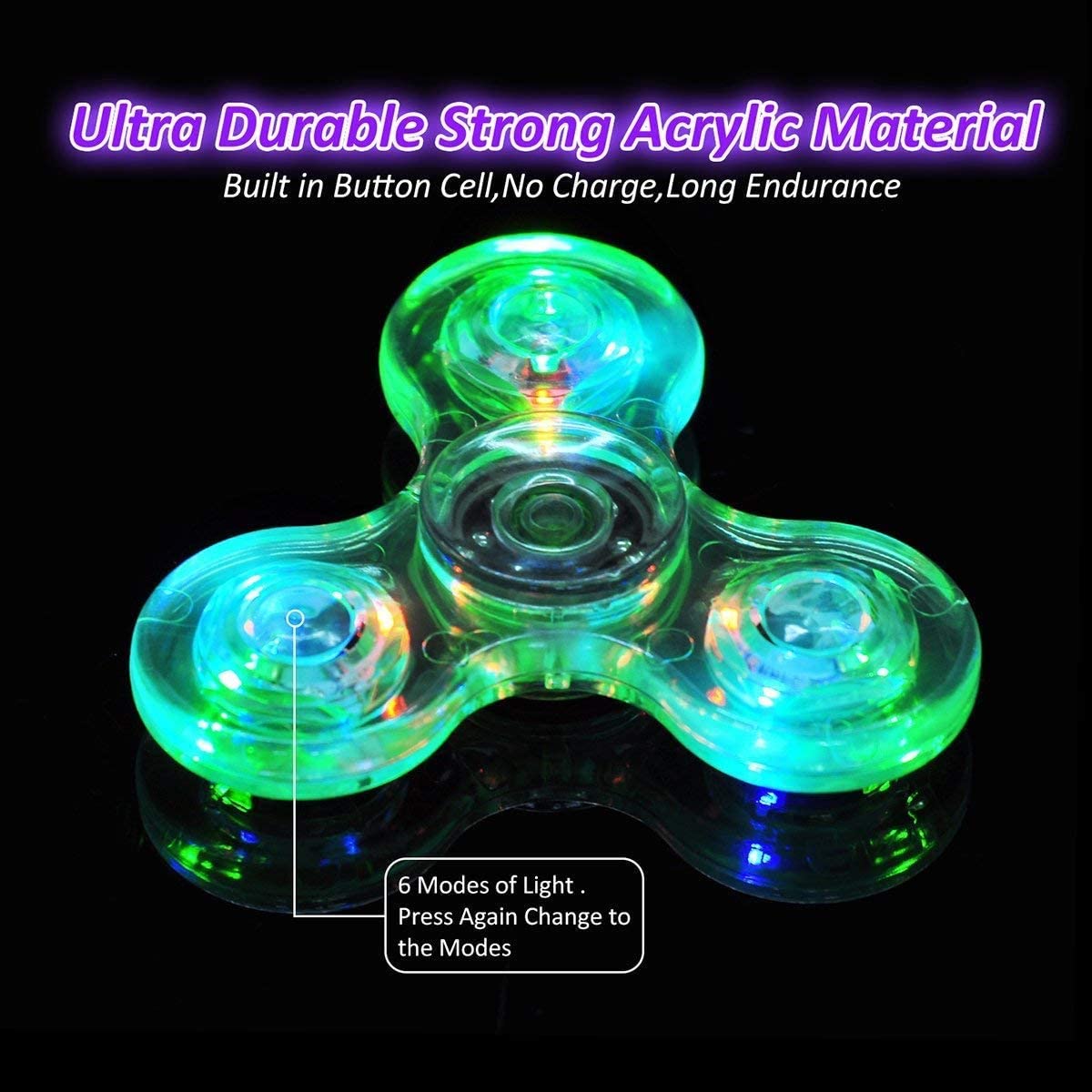 ADDOREE™-LED Glow Fidget Spinner