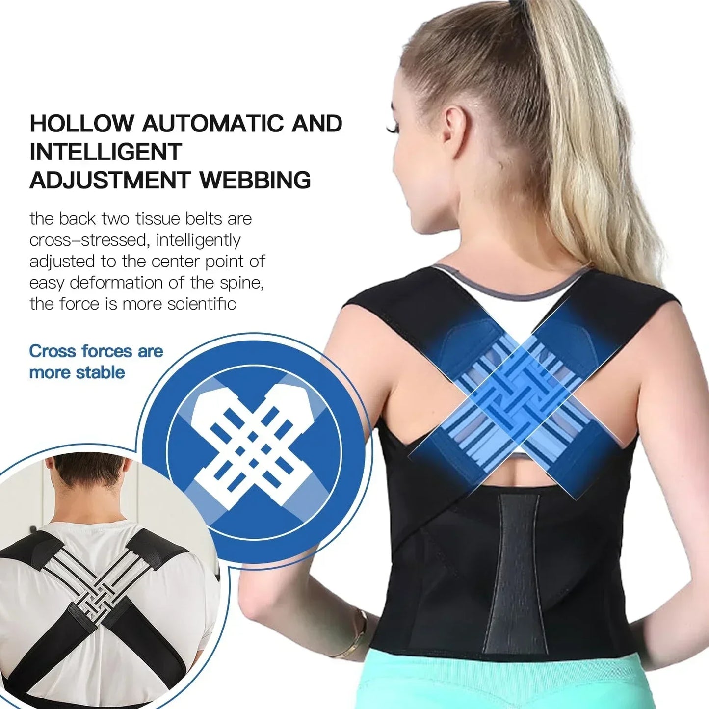 ADDOREE™-Posture Corrector Brace for Men and Women