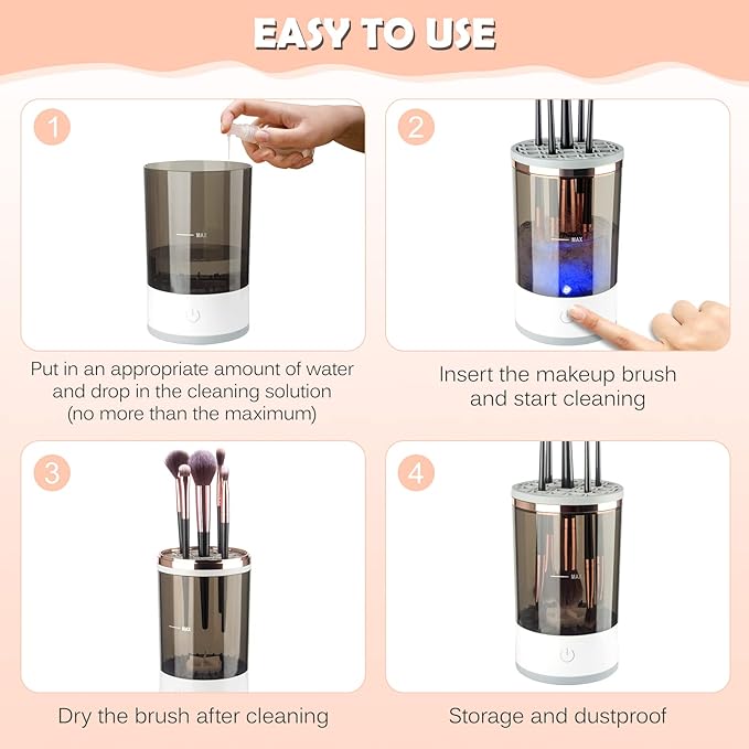 ADDOREE™-Electric Makeup Brush Cleaner